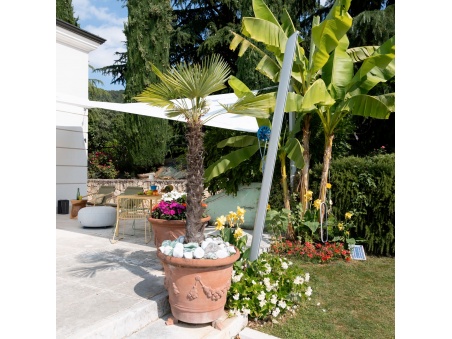 Aluminium Pole For Shade Sails Alu-SimplE Adjustable Height