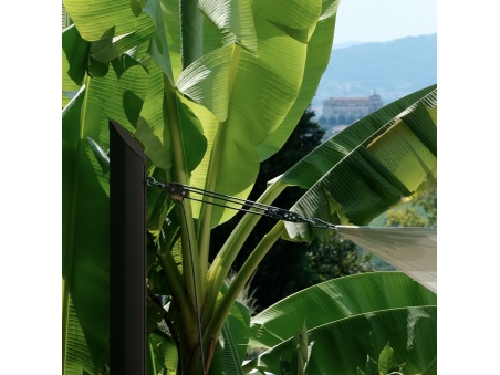 Aluminium Pole For Shade Sails Alu-SimplE Adjustable Height