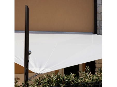 Aluminium Pole For Shade Sails Alu-SimplE Adjustable Height
