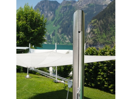 EZ Mast Stainless Steel - the 304 Stainless Steel Pole for Shade Sails