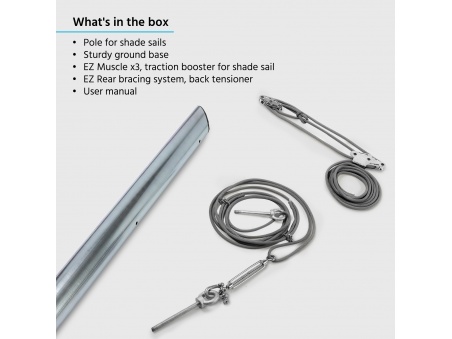 EZ Mast - the New Posts for Shade Sails