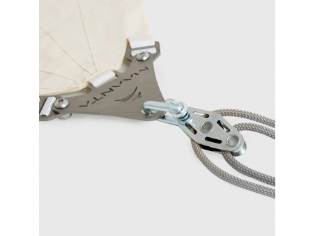 Kit wall mount Muscle x3 with Pulleys and traction booster for shade sails