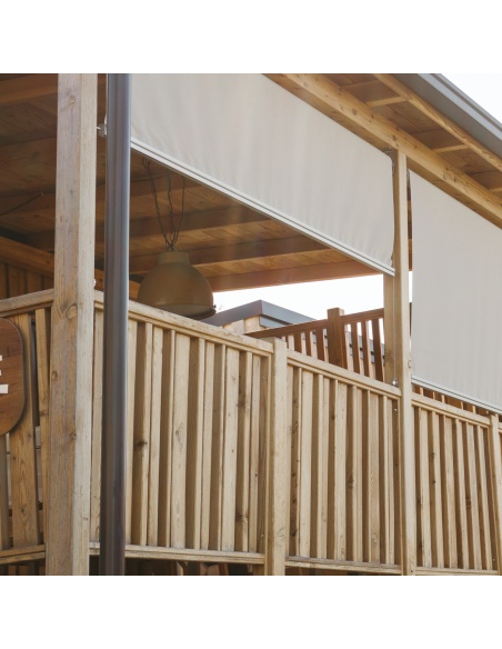 Reef Roll - Outdoor Roller Shade with Cable Guide Standard Sizes