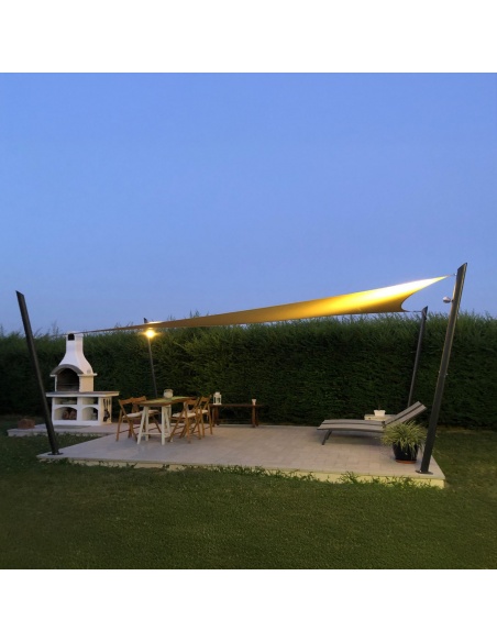 Outdoor spotlight for shade sails Easy Lamp