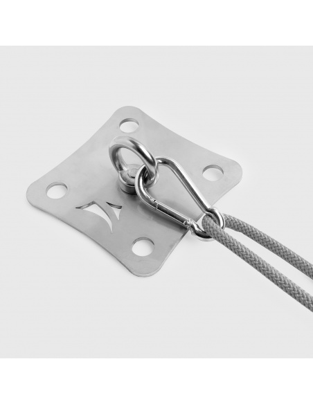 Kit Fittings  / Wall Mounting For Shade Sails With 2m Nautical Rope