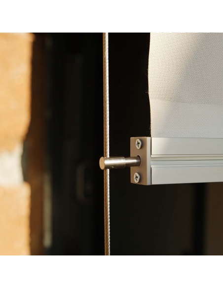 Reef Roll - Outdoor Roller Shade with Cable Guide Standard Sizes