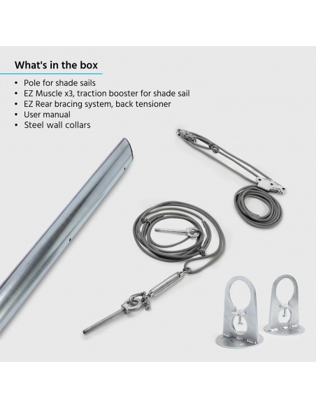 EZ Mast - the New Posts for Shade Sails