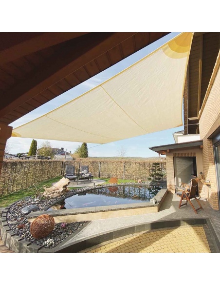 Saill waterproof - high quality shade sail for all seasons