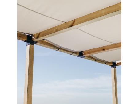 Bugna Stock - Refurbished Shade Sail With Eyelets, Like New