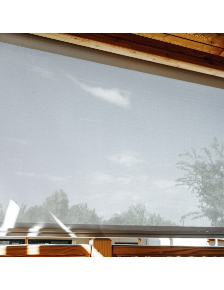 Outdoor Roller Shades With Cable Guides At The Best Price Online