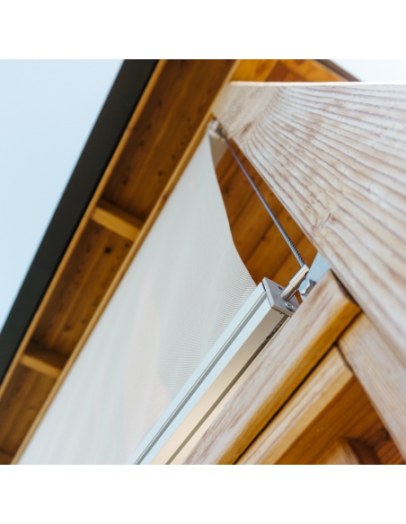 Outdoor Roller Shades With Cable Guides At The Best Price Online