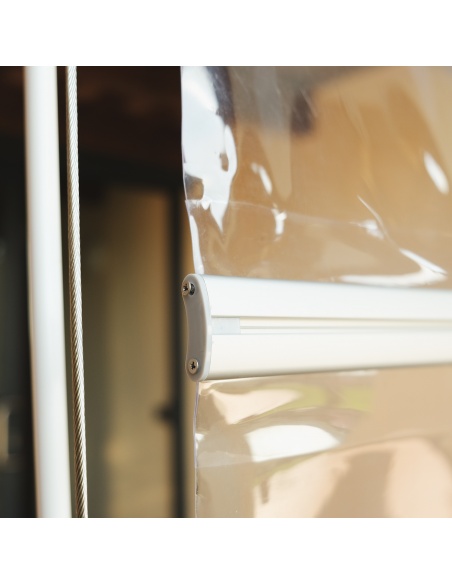 Easy Clear - Clear Vinyl Outdoor Toller Shades