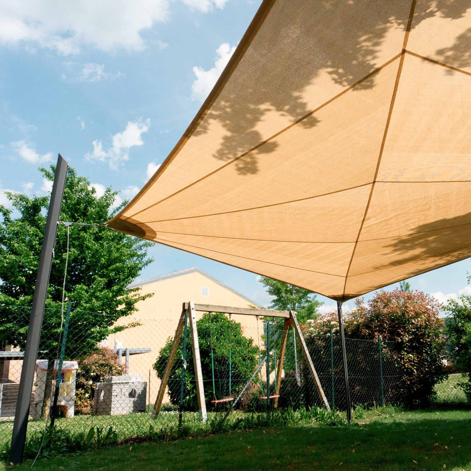 Solaria Breathable - Our best radial cut windproof shade sail Solaria Breathable - Our best radial cut windproof shade sail