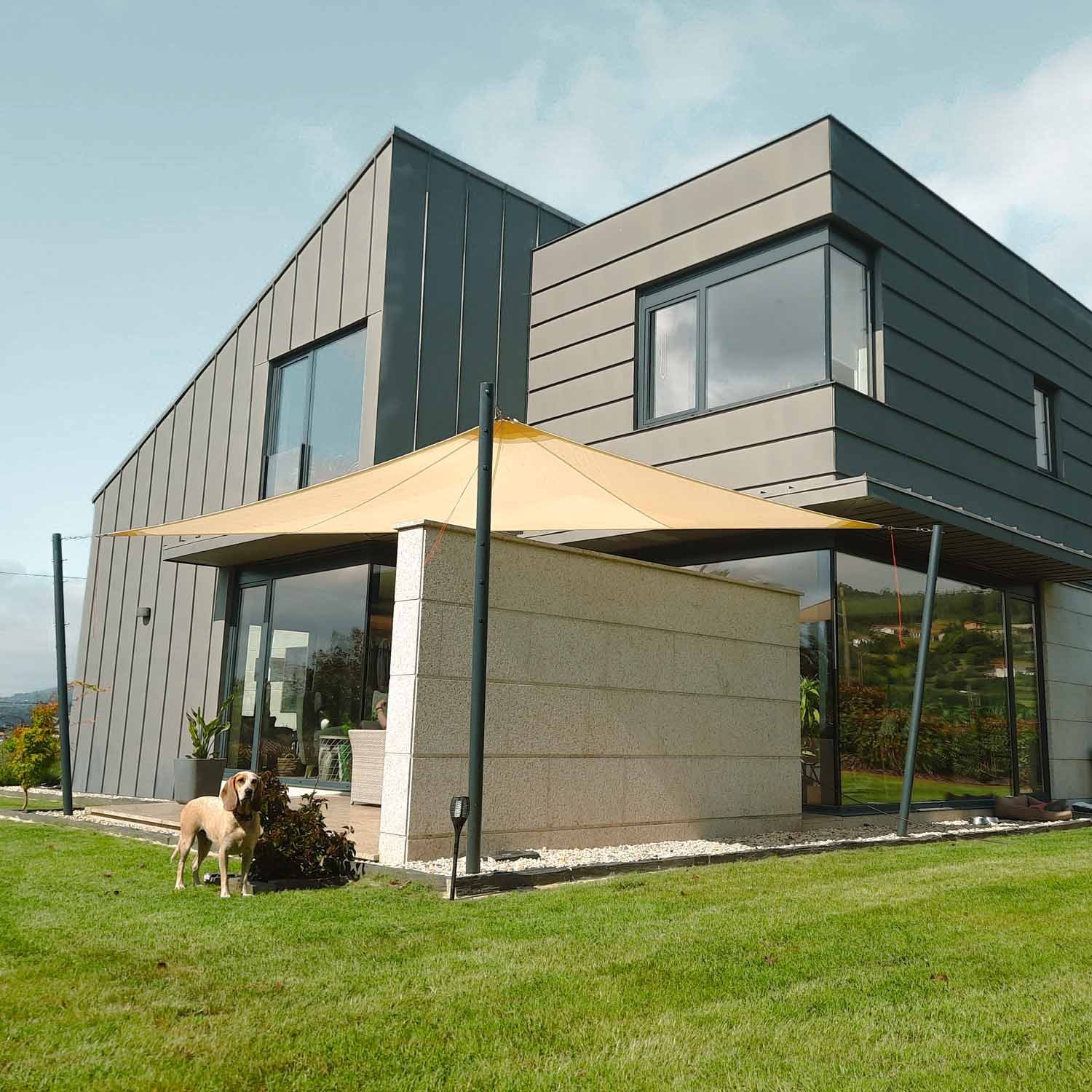 Solaria Breathable - Our best radial cut windproof shade sail Solaria Breathable - Our best radial cut windproof shade sail