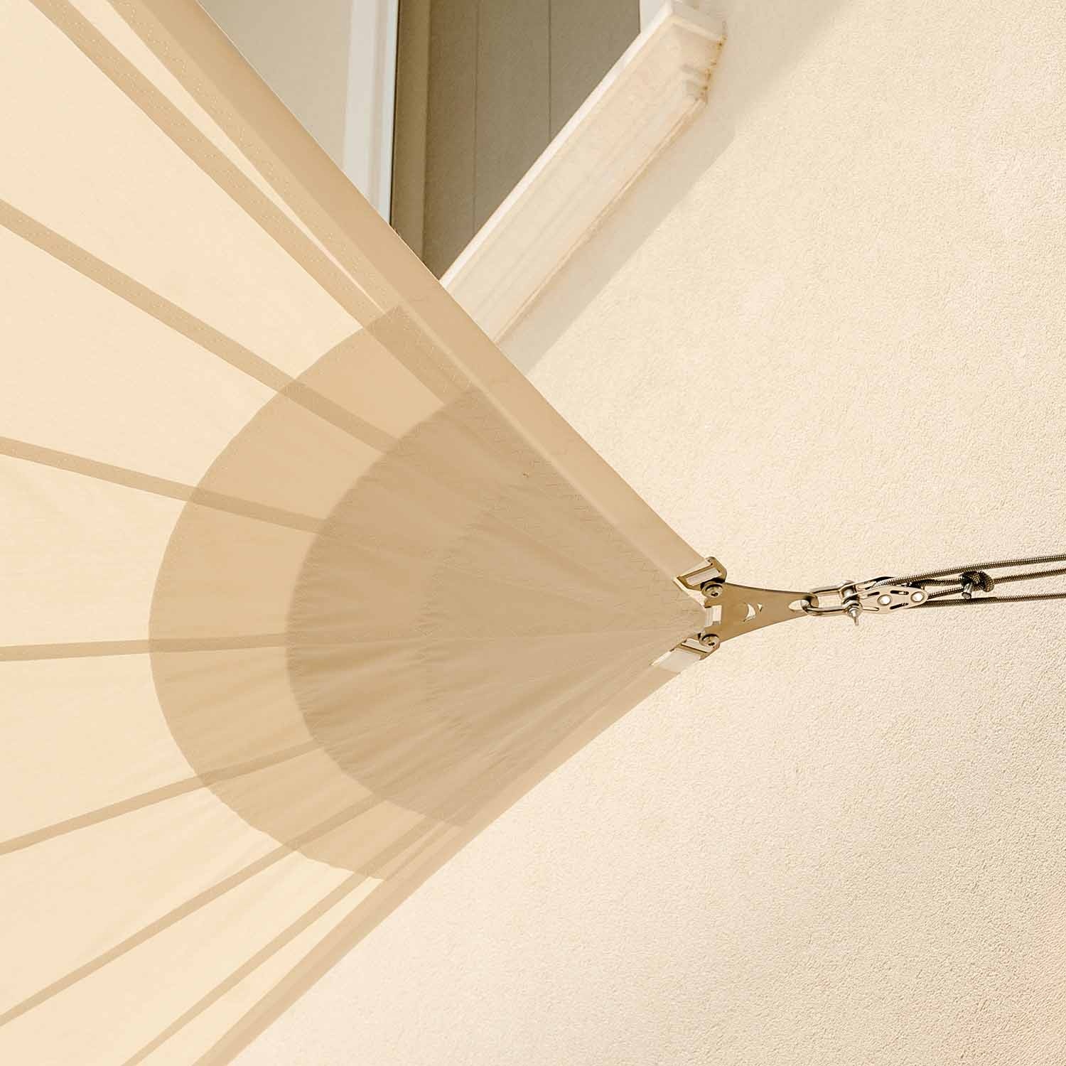 Solaria waterproof - our best radial cut shade sail Solaria waterproof - our best radial cut shade sail