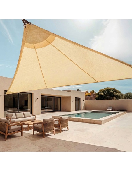 Solaria Breathable - Our best radial cut windproof shade sail