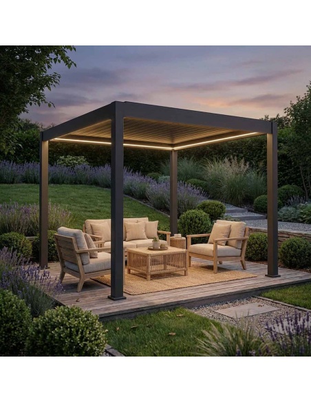 Lyra T6: Bioclimatic Pergola with 6 Unique Technologies