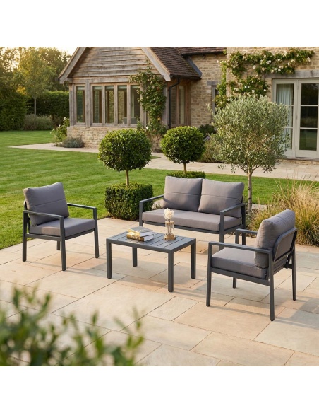 Siena garden sofa set aluminium modern