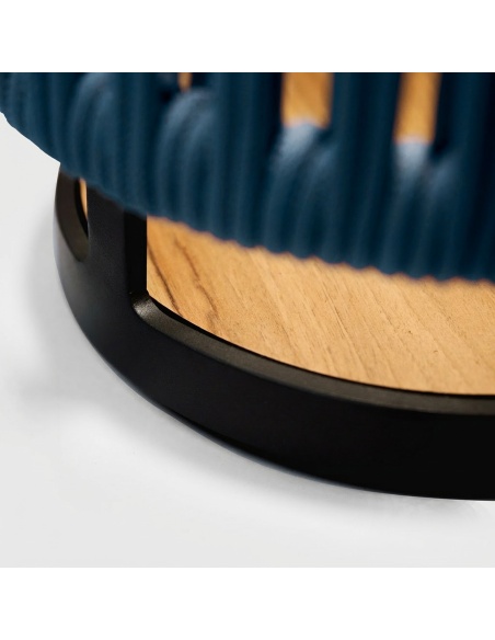 Marinea: Outdoor Lamp in Braided Rope