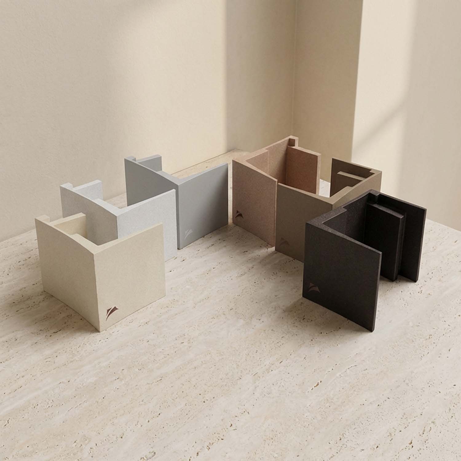 Roller blind fabric samples: Colours & materials 2