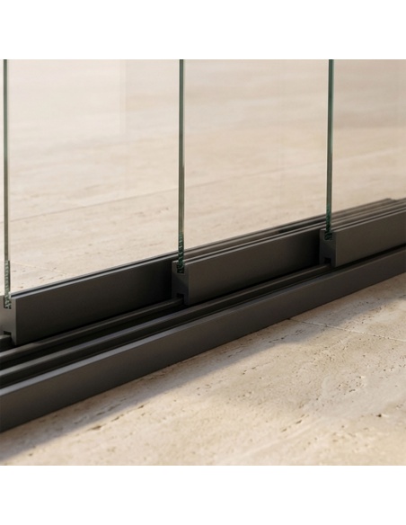 Sliding Glass Panels for Lyra T6 - Glass-Enclosed Pergola