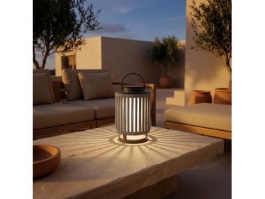Marinea: Outdoor Lamp in Braided Rope