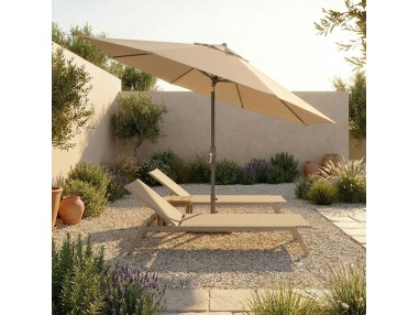 Lybra: Tilting Centre Pole Garden Parasol with EquiTilt® Technology