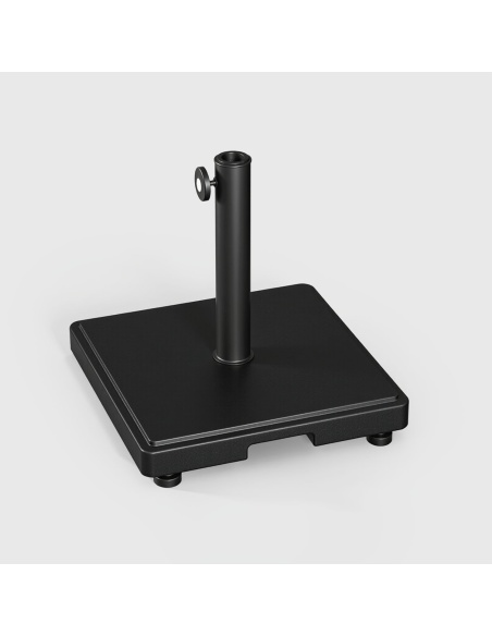 Square Parasol Base Concrete 20 kg - Compatible with Klika and Lybra