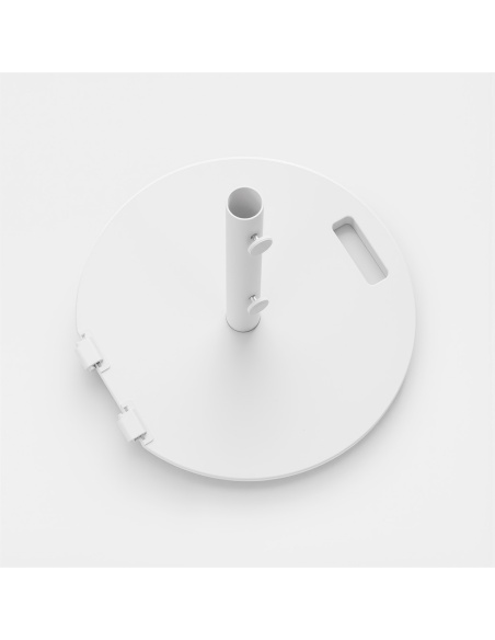 Base ombrellone rotonda acciaio 25 kg - Compatible with Klika and Lybra