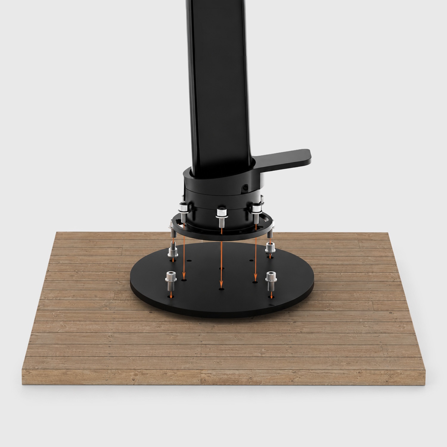 Wooden Floor Anchoring Plate - Compatible with Auriga, Cygnus Family and Hydrus
