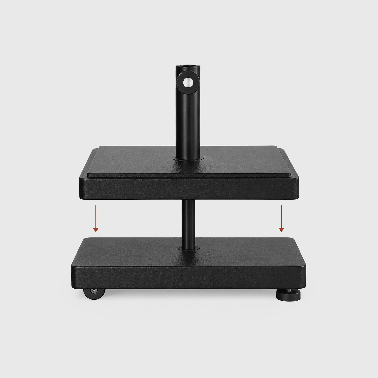 Square Additional Weight 9 kg - Square Parasol Base Concrete