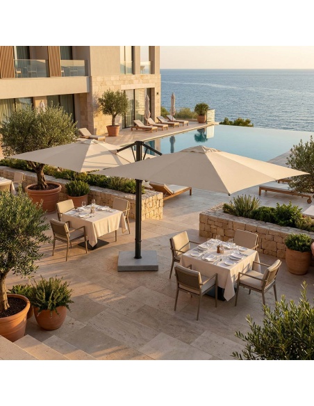 Cygnus Duo: Double Cantilever Parasol