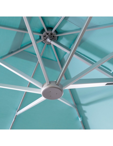 Cygnus: Cantilever Side-Arm Push-Open Garden Parasol