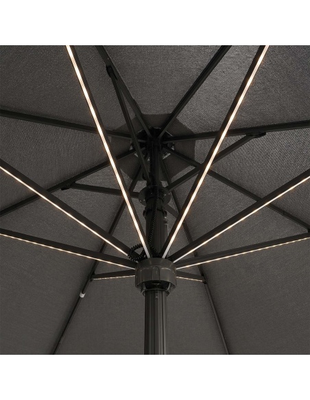 Hydrus: Professional Centre-Pole Parasol 5×5 m and Ø6 m