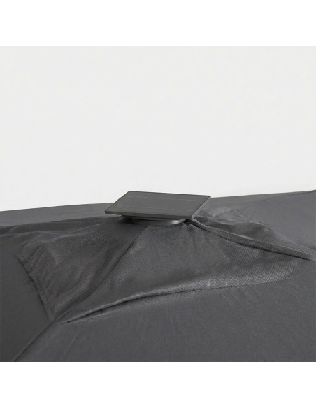 Hydrus: Professional Centre-Pole Parasol 5×5 m and Ø6 m