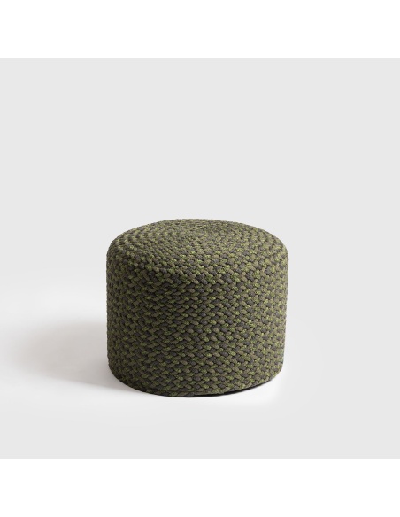Thyrea: Woven Outdoor Pouffe, Designed by Maanta