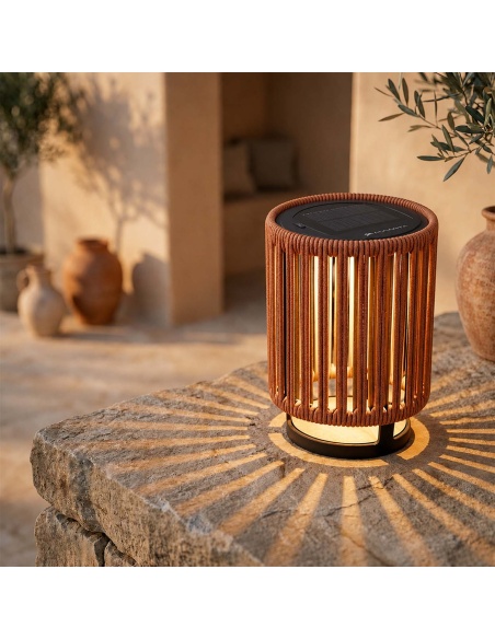 Filara: modern solar light - solar garden lamp for patio and outdoor
