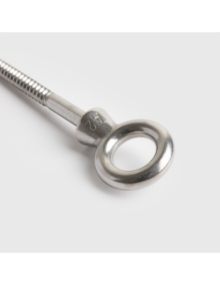 Wood Screw Eye Bolt in Stainless Steel to Anchor Shade Sails