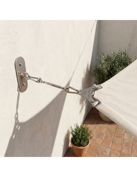 Sartya: Wall Plate Kit for Shade Sails on External Insulation