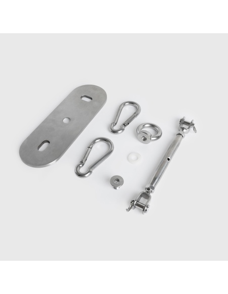 Sartya: Wall Plate Kit for Shade Sails on External Insulation