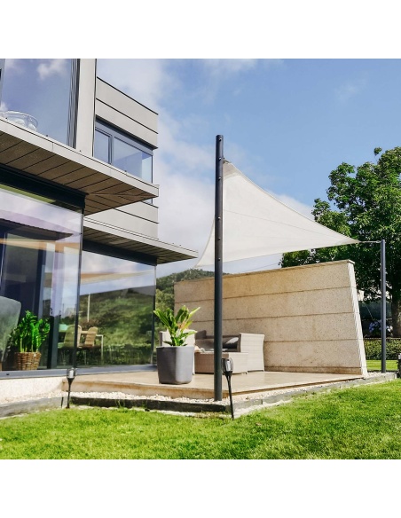 Solaria waterproof - our best radial cut shade sail