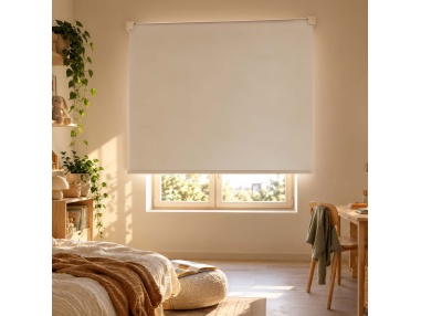 Indoor Blackout Roller Shade, Recta Blend Blackout