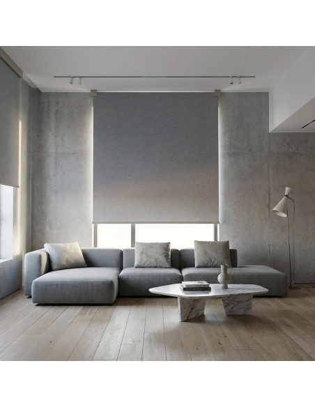 Made-to-Measure Blackout Roller Shade, Kyma Blend Blackout
