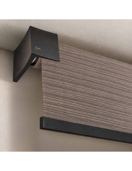 Made-to-Measure Sheer Roller Shade, Kyma Brush