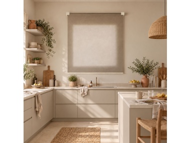 Made-to-Measure Recta Motorised Light-Filtering Indoor Roller Shade