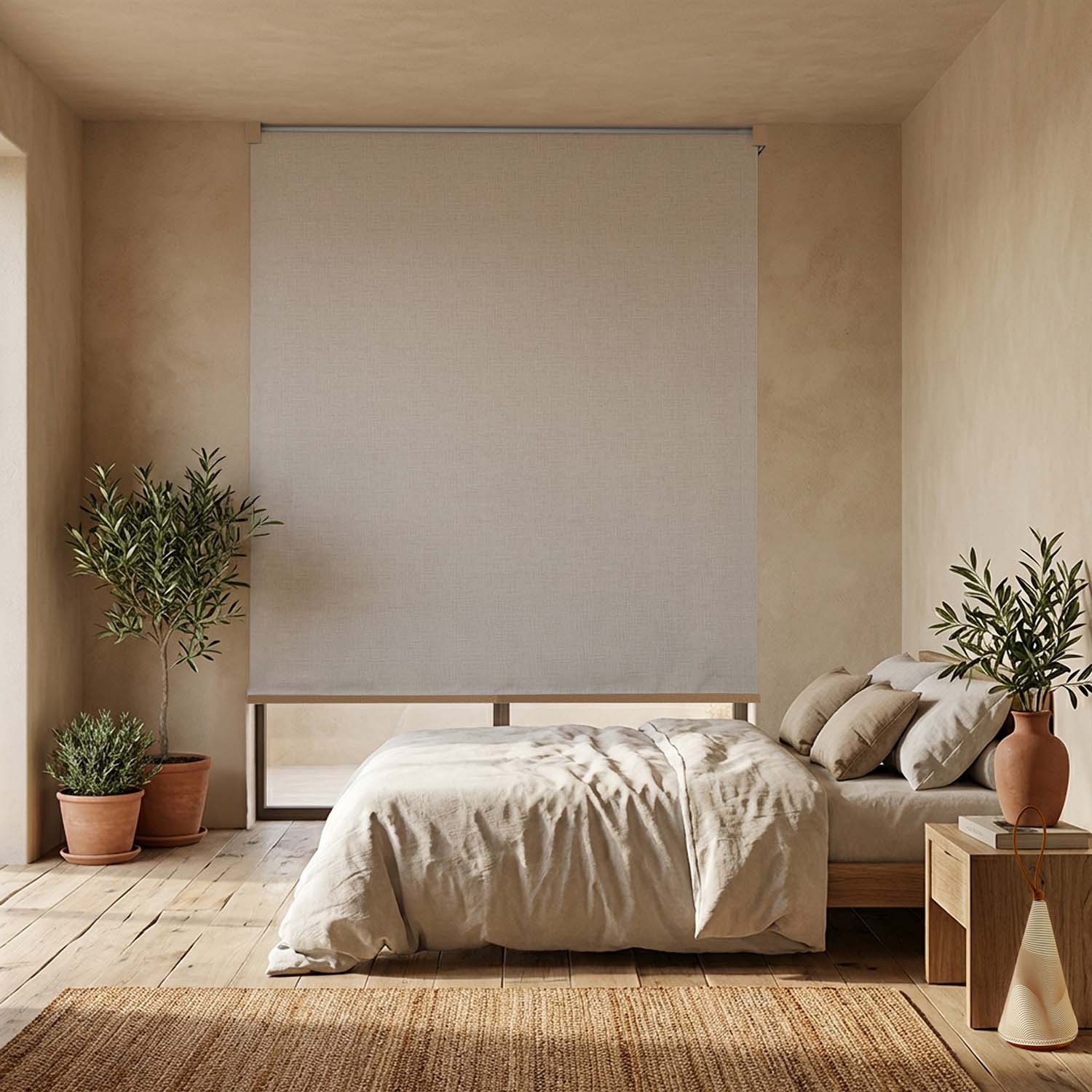 Canvas Blackout - Cloud Grey