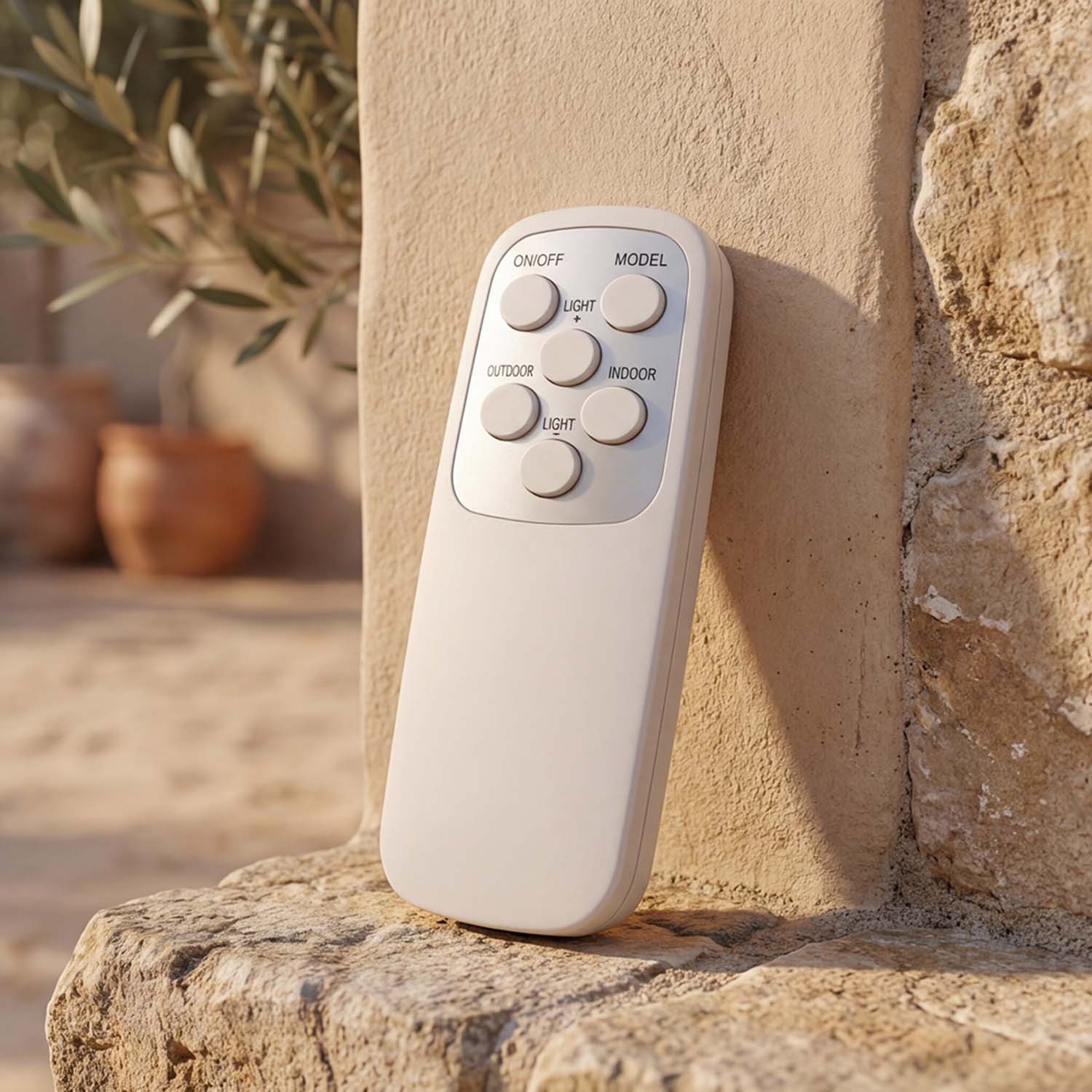 Remote control included