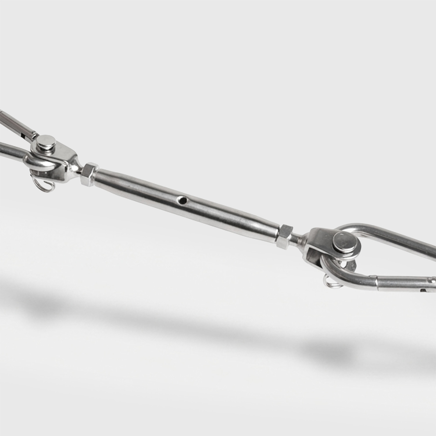 Stainless steel, even by the sea